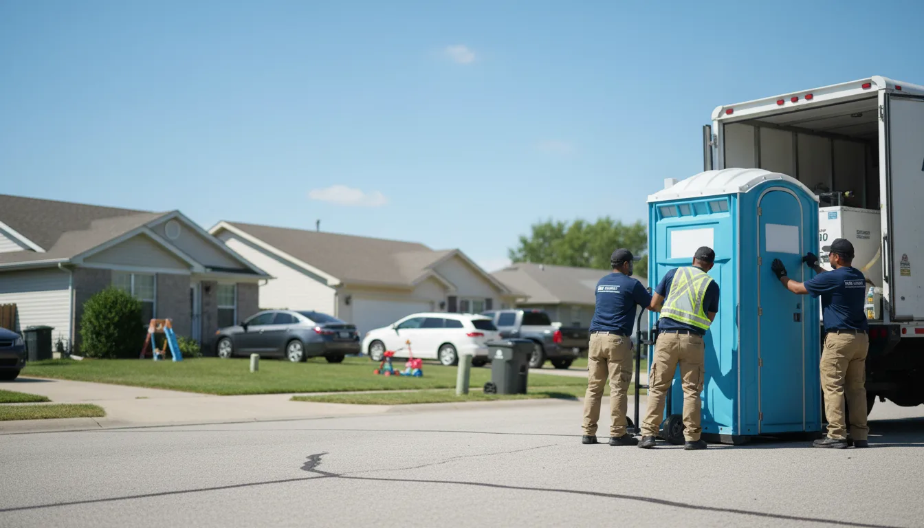 Standard Porta Potty Rentals in Eddyville, IA near me